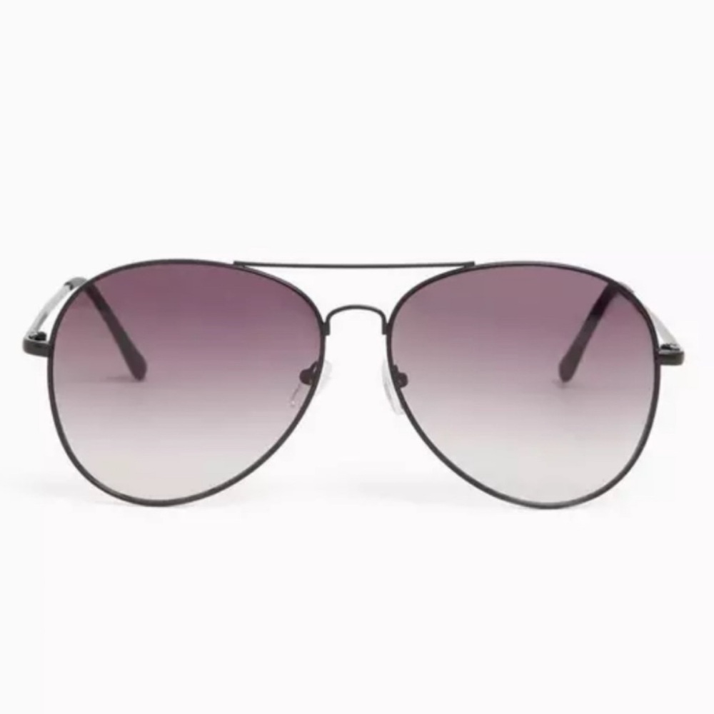 🆕 🕶️Black Tinted Aviator Sunglasses NWT Torrid New! - Picture 1 of 3